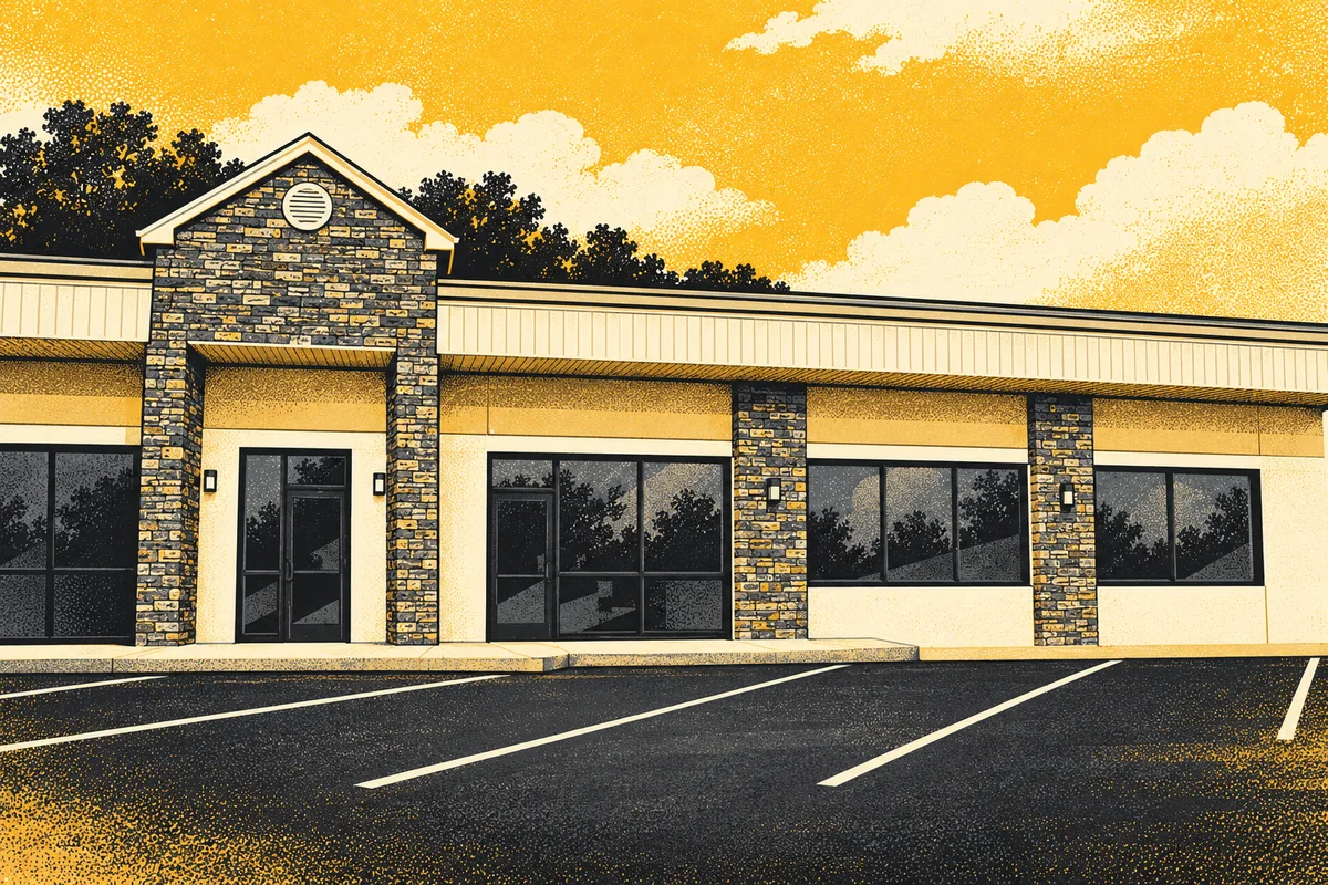 Illustrated interpretation of Alterations Express — Warrendale