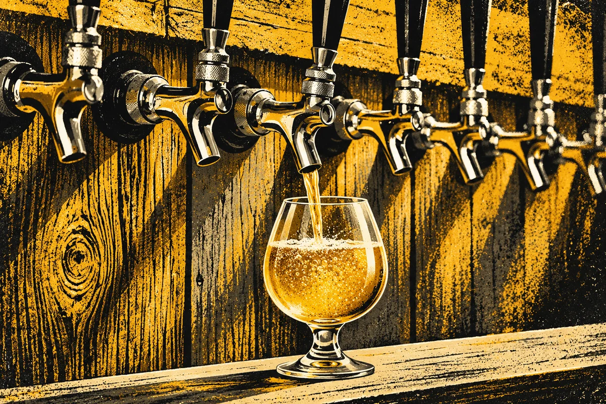 Illustrated interpretation of Apis Mead & Winery