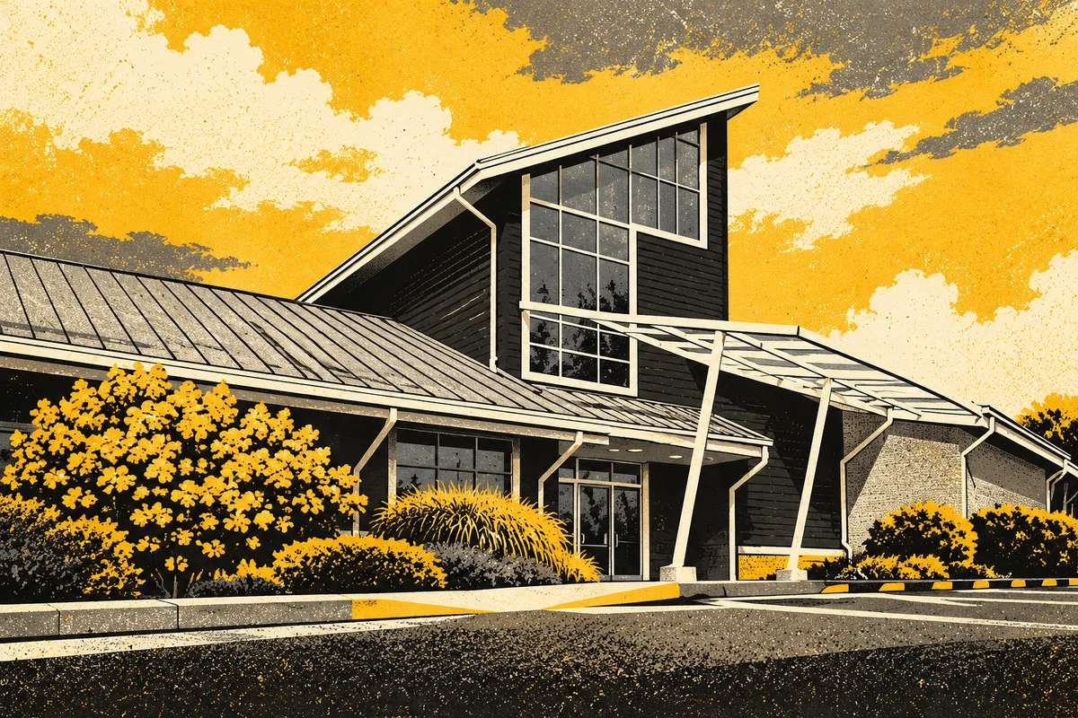 Illustrated interpretation of Baierl Family YMCA