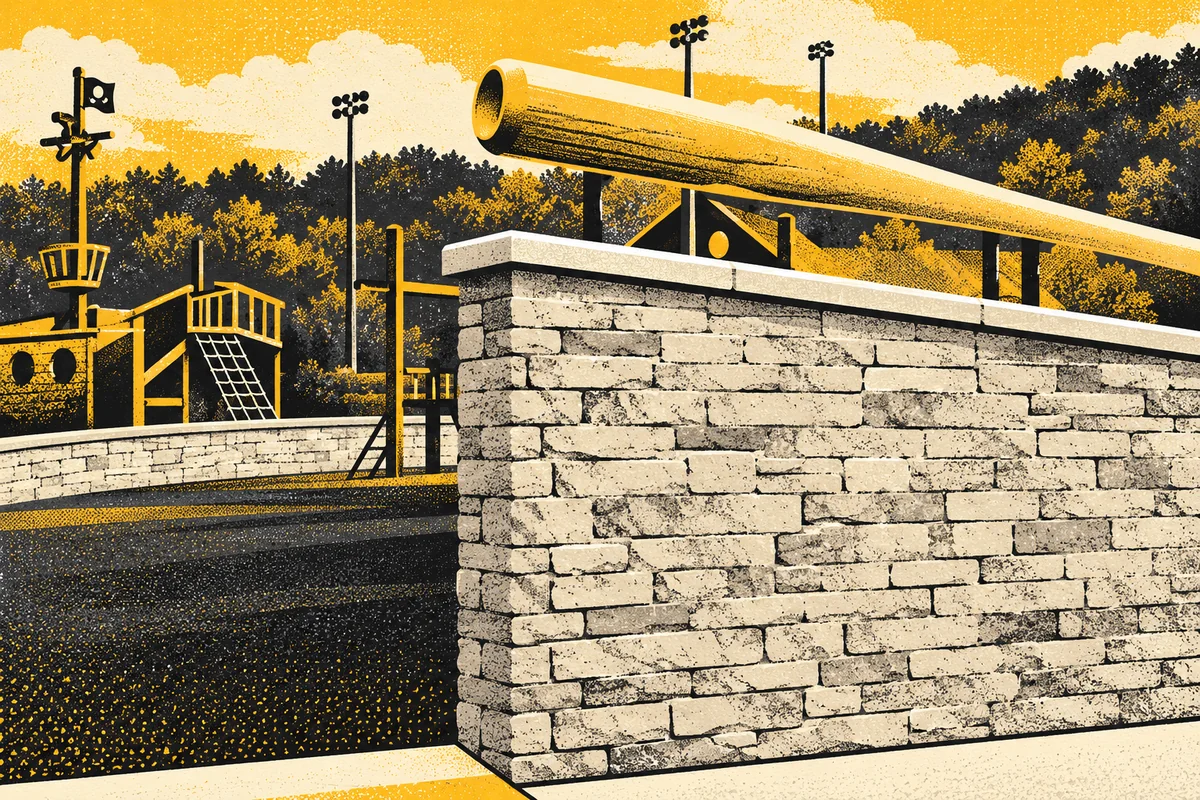 Side Street illustrated interpretation of Graham Park