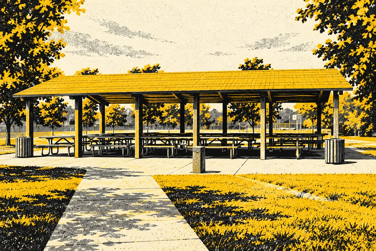 Side Street photo-referenced illustration of Montour Trail — Peterswood Park.