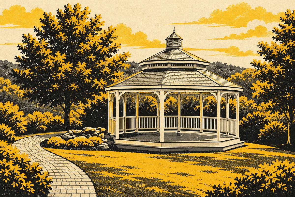Side Street illustrated interpretation of Pine Community Park