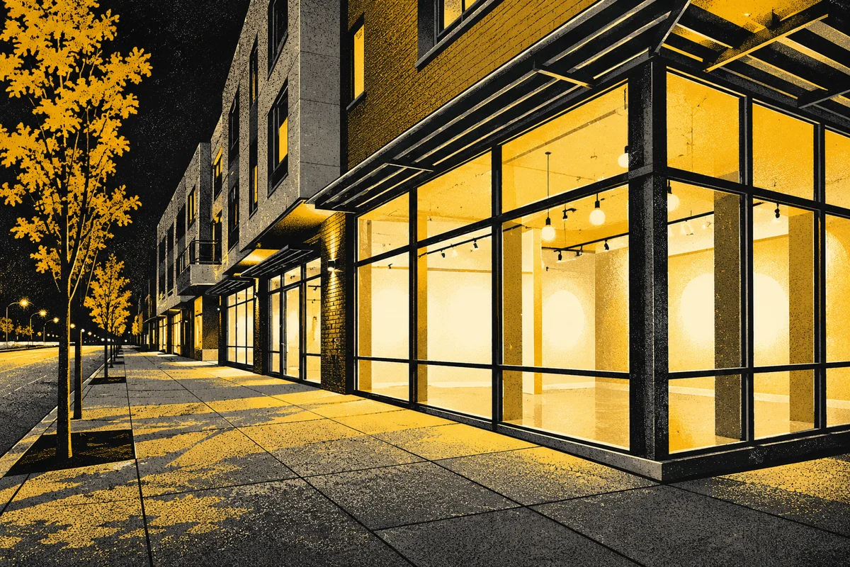 Side Street illustrated interpretation of Silver Eye Center for Photography
